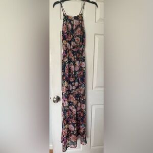 Floral flowing size medium petite dress